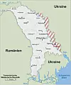 Karte Transnistrien