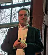 Prof. Dr. Markus Glück | Hochschule Aalen, bei seinem VOrtrag Engineering für eine lebenswerte Welt – Neuausrichtung eines Studiengangs beim Green Electronics 2025
