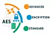 Der Advanced Encryption Standard (AES) ist ein äußerst robuster symmetrischer Schlüsselalgorithmus, von dem die AES6-Familie (AES-128, AES-192, AES-256) am häufigsten verwendet wird.