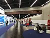 Leere Halle auf der SPS 2022