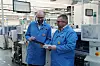 Angermeier, Gruppenleiter Flachbaugruppen- und Geräteplanung und Markus Donhauser, Betreuer für die Softwareapplikation der Flachbaugruppenfertigung im Gerätewerk Amberg