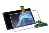 Durch das optische Bonding von Schutzglas und Touch-Sensor auf das TFT-Display wird eine nahezu verlustfreie Lichtübertragung und verbesserte Lesbarkeit des Bildschirminhalts auch in einer hellen Umgebung ermöglicht.