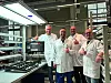 Das Projekt hat sich in kurzer Zeit amortisiert v.l.n.r Wolfgang Mahanty (Optimum), Martin Neu, Andreas Weissenborn, Mario Böllinger (alle DBK EMS).