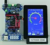 Das Rutronik Development Kit RDK2 mit einem intelligenten Display-Modul.