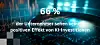 Grafische Darstellung mit der Zahl 66 % und Hinweis auf geringe Effekte von KI-Investitionen.