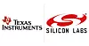 Logos von Texas Instruments und Silicon Labs symbolisieren die geplante Milliardenübernahme im Embedded-Wireless-Markt.