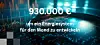 Grafische Darstellung eines futuristischen Energiegenerators mit leuchtenden Datenlinien und Zahlenangabe 930.000 Euro.