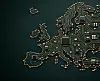 Minimalistische Illustration einer Europakarte als Leiterplatte auf dunkelgrünem Hintergrund. Die Umrisse Europas sind aus kupferfarbenen Leiterbahnen, Kontaktpunkten, Pads und elektronischen Verbindungen gestaltet. Mehrere schwarze Mikrochips und Bauteile sitzen auf zentralen Regionen des Kontinents und sind über feine PCB-Strukturen miteinander verbunden. Nach Osten laufen zahlreiche Leiterbahnen aus der Europakarte heraus und verstärken den Eindruck eines vernetzten elektronischen Systems. Die Grafik visualisiert Europa als industrielle Elektronikplattform und steht sinnbildlich für den Ausbau von PCB-, IC-Substrat- und Elektronikfertigung im Rahmen des European Defence Industry Programme (EDIP). Das Bild vermittelt Themen wie Verteidigungselektronik, europäische Industriepolitik, technologische Souveränität, Lieferketten, Kapazitätsaufbau und strategische Fertigung in Europa.