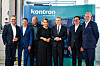Offizielle Eröffnung der neuen 5G-Modulproduktion von Kontron Automotive in Düsseldorf mit Ministerin Mona Neubaur (MdL) und Thomas Jarzombek, Parlamentarischer Staatssekretär, Düsseldorf, Deutschland