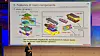 Bild 2: Diverse OEMs zeigten in Wien Details ihrer Elektromobilitäts-Lösungen, hier zum Beispiel Ntsuyoshi Nishihara von Toyota.