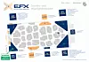 Infografik mit EFX-Logo, Farbfeldern, Textkästen und grauen Platzhaltern auf weißem Hintergrund.