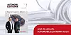 Magazincover mit zwei Personen, Auto und dem Titel „AUTOMOBIL ELEKTRONIK“ auf grauem Hintergrund.
