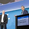 Ole Mende, Audi (l.) und Bodo Specht, VW, bei ihremVortrag