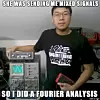 Meme Mixed Signal Fourier Analsyse