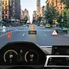 HUD im Auto mit AR-Einspielungen