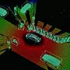 Lidar-Sensoren ermöglichen eine dreidimensionale Erfassung der Umwelt und sind für automatisiertes Fahren (neben Kamera und Radar) erforderlich.