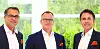 Die Geschäftsführer der Kübler Group (v.l.n.r.): Lothar W. Kübler, Martin Huth und Gebhard F. Kübler. Kübler Group