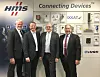Die HMS-Geschäftsführung (v.l.): Gunnar Högberg, Christian Weißenrieder, Michael Volz, Thilo Döring. Zum 30.06.2017 übernimmt Thilo Döring den Vorsitz der Geschäftsführung der HMS Industrial Networks von Michael Volz.