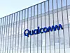 San Diego, CA, USA. May 2, 2022. Editorial Use Only, 3D CGI. Qualcomm Signage Logo on Top of Glass Building. Workplace Technology Semiconductor Company Office Headquarters.