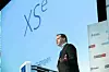 Rainer Oder, damals Geschäftsführer der XS Embedded, bei seinem Vortrag auf dem Automobil-Elektronik-Kongress in Ludwigsburg.