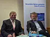 Johann Weber (li.) und Christoph Stoppok stellten die aktuellen Prognosen des ZVEI vor.