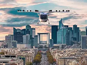 Der Flugtaxi-Hersteller Volocopter darf hat eine langersehnte Flugerlaubnis für Paris erhalten