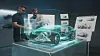 Engineers choose body of car using futuristic augmented reality hologram