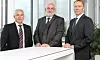 Die Geschäftsleitung v.l.n.r: Johannes Rehm (Geschäftsführer), Joachim Erhard (Chief Administrative Officer/Chief Human Resource Officer) und Wolfgang Zeifang (Technischer Betriebsleiter).