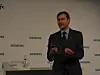 Klaus Helmrich, Mitglied des Vorstands bei Siemens, auf der SPS 2019