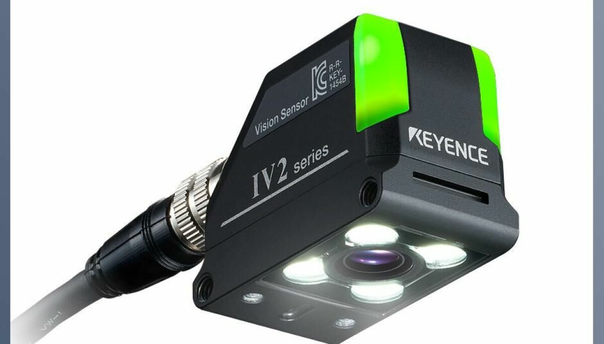 Keyence unterstützt Vision-Sensoren mit KI-Funktionen