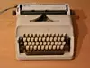 Die Schreibmaschine Gabriele.