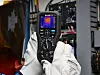Ein Industrie-Wärmebild-Multimeter von Flir Systems zum Aufspüren elektrischer Probleme in Schaltschränken, mit Sicherungen und losen Kabelverbindungen. Flir stellt IR-Kameras nicht nur für Industrieanwendungen her, sondern auch zur Gebäudeüberwachung und für militärische Zwecke.