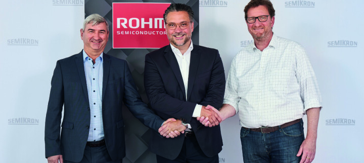 SiC-Kooperation zwischen Semikron und Rohm
