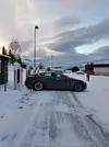 Tesla Selbst nördlich des Polarkreises gibt es Supercharger, wie hier in Innhavet.