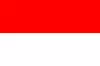 Flagge Indonesien