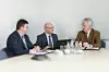 v.l.n.r.: Ralf Thiesbrummel, Dr. Andreas Jochheim, Dr.-Ing. Hans-Jürgen Hesse
